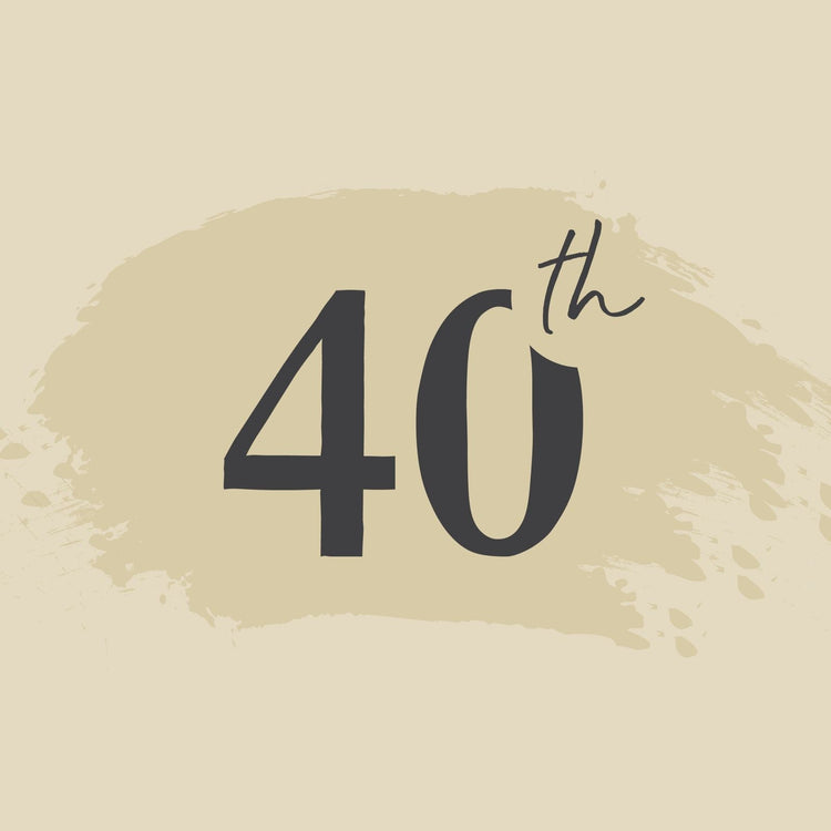 40th Birthday Jewelry
