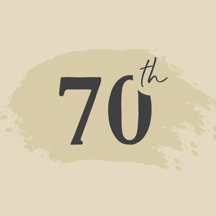 70th & 75th Birthday Jewelry