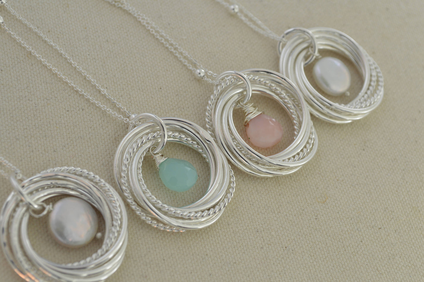 Regalo de 70 cumpleaños para mamá, joyas de 70 cumpleaños, regalo de séptimo aniversario para ella, 70 cumpleaños para mujeres, collar con piedra natal de junio, regalo de hito