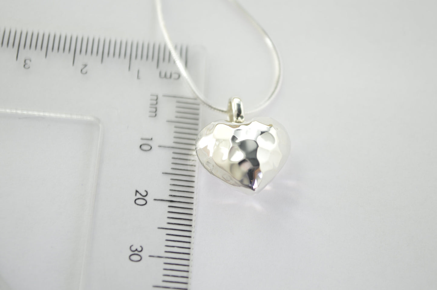 Regalos de Navidad para mujeres, regalo de Navidad para mamá, collar de corazón de plata, regalos para mujeres, regalo de Navidad para esposa
