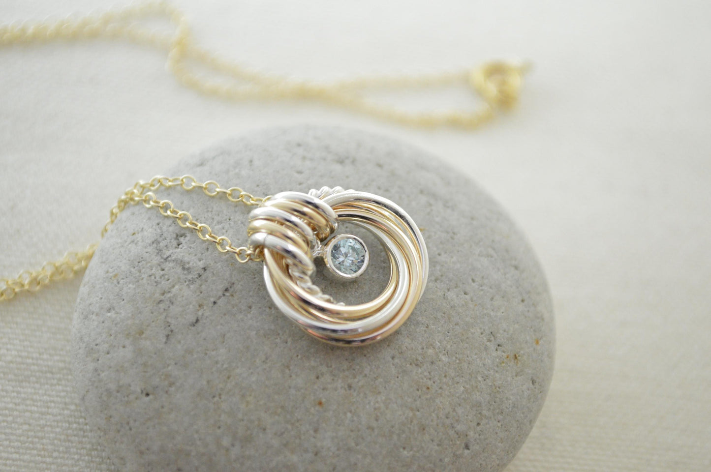 Regalos de 75 cumpleaños para mujeres, collar de oro para ella, ideas de regalos para mamá por su 75 cumpleaños, regalo para ella por su 75 cumpleaños, collar de metal mixto
